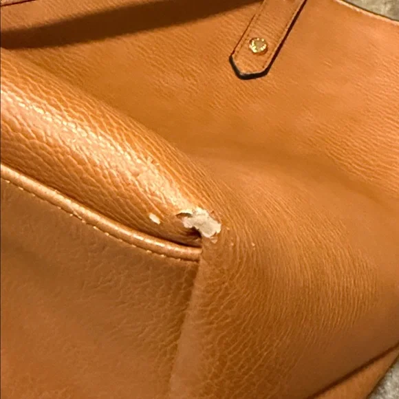 Poppy & Peonies Faux Leather Tote - Picture 5 of 8